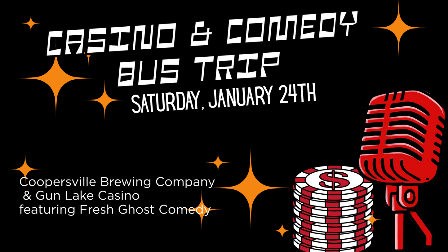 Casino & Comedy Bus Trip