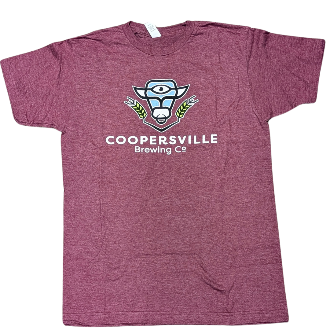 CBC Tee - Heathered Maroon