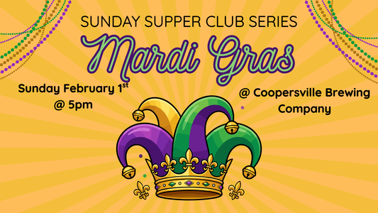 SUNDAY SUPPER CLUB: MARDI GRAS EDITION